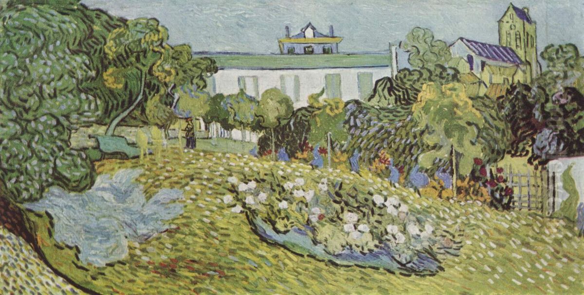 Der Garten Daubignys Oil Painting by Vincent Van Gogh