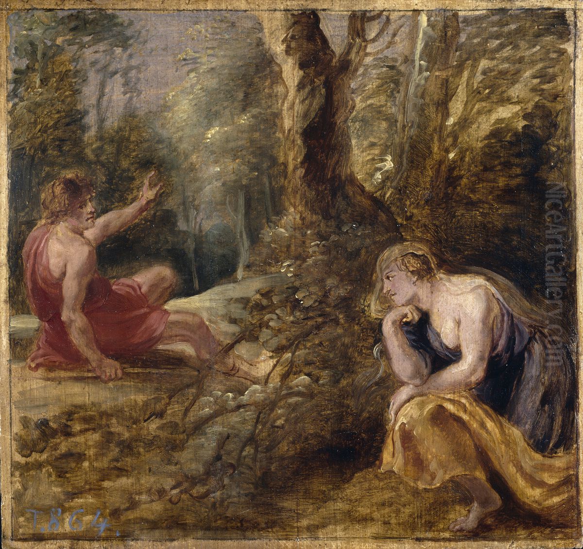 Cephalus and Procris Oil Painting by (studio of) Rubens, Peter Paul