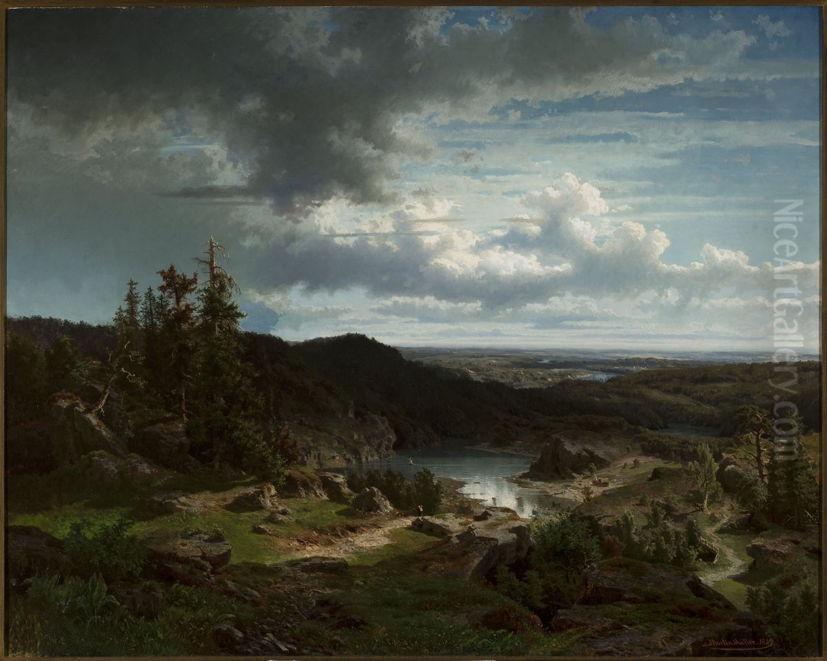 Landscape Oil Painting by Morten Muller