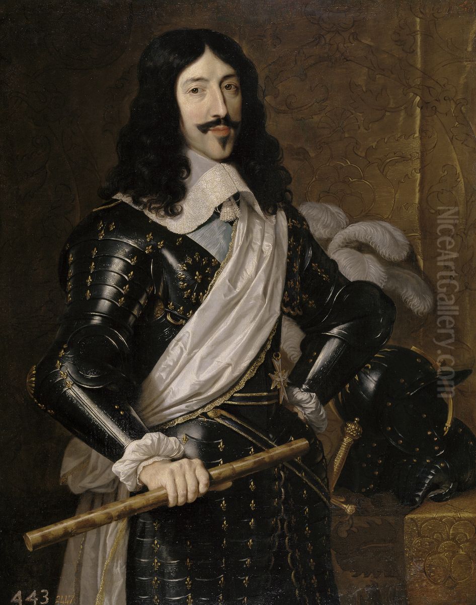 Luis XIII, rey de Francia Oil Painting by Philippe de Champaigne