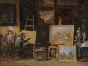 Monkey painter