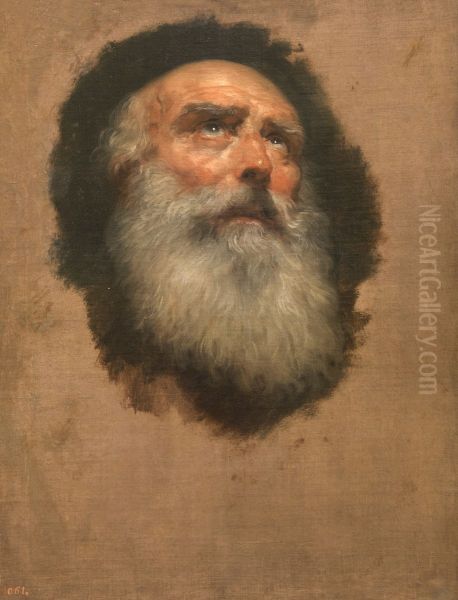 Cabeza de apostol Oil Painting by Anton Raphael Mengs