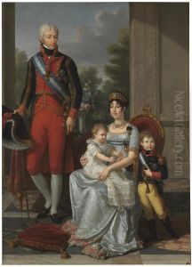Los reyes de Etruria y sus hijos Los reyes de Etruria y sus hijos