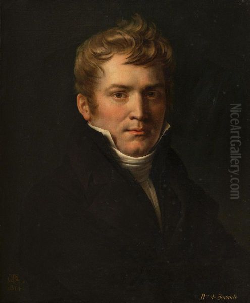 Portrait of Prosper de Barante Oil Painting by Anne-Louis Girodet de Roucy-Triosson
