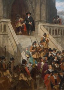 Cromwell dissolving the Long Parliament