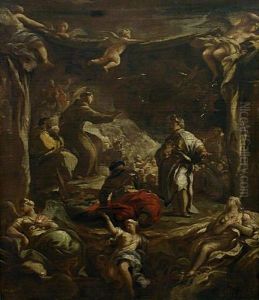 Saint Anthony of Padua Rebuking The Tyrant Ezzelino