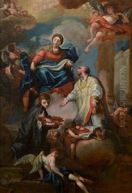Two Saints in Adoration Oil Painting by Giovanni Battista Tiepolo