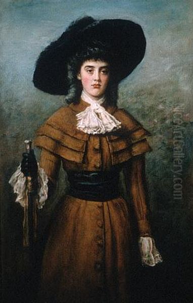 Grace Oil Painting by Sir John Everett Millais