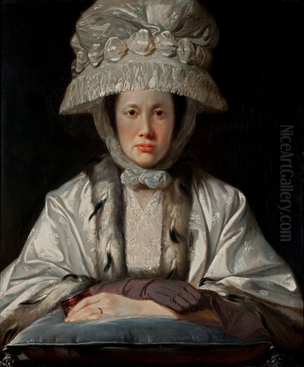 Portrait of Anne Howard-Vyse Oil Painting by Tilly Kettle