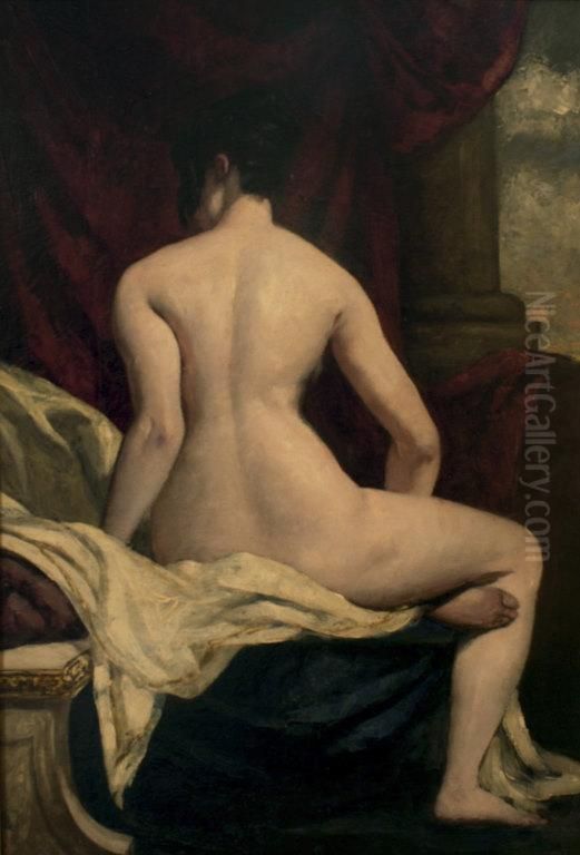 A Nude Oil Painting by William Etty