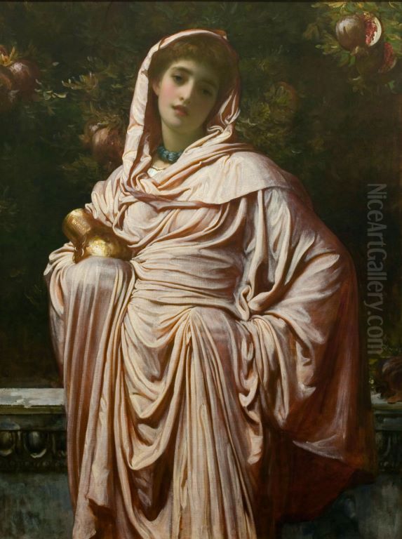Melittion Oil Painting by Lord Frederick Leighton
