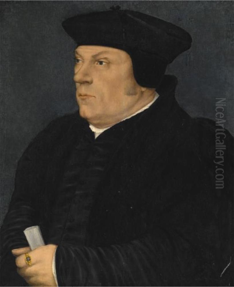 Portret van Thomas Cromwell Oil Painting by Hans Holbein the Younger