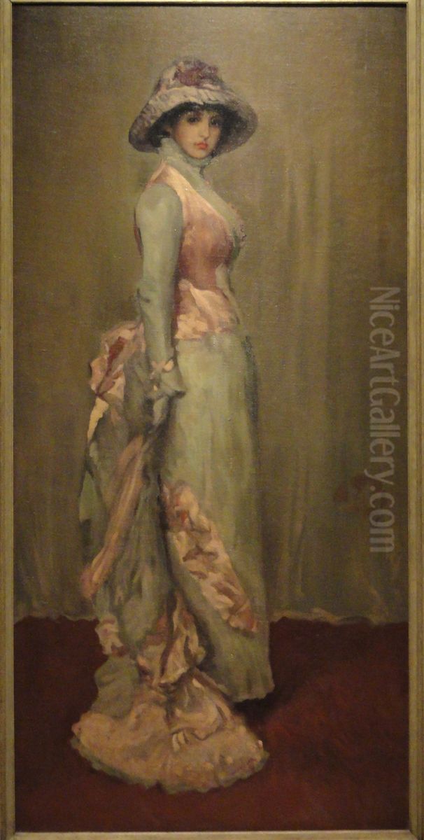 Lady Meux Oil Painting by James McNeill Whistler