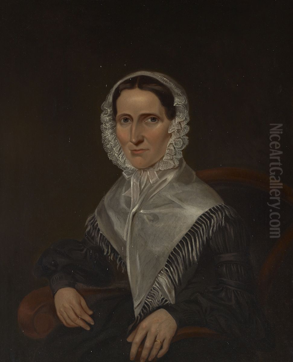 Portrait of Mary Galpin Cole Oil Painting by George Winter