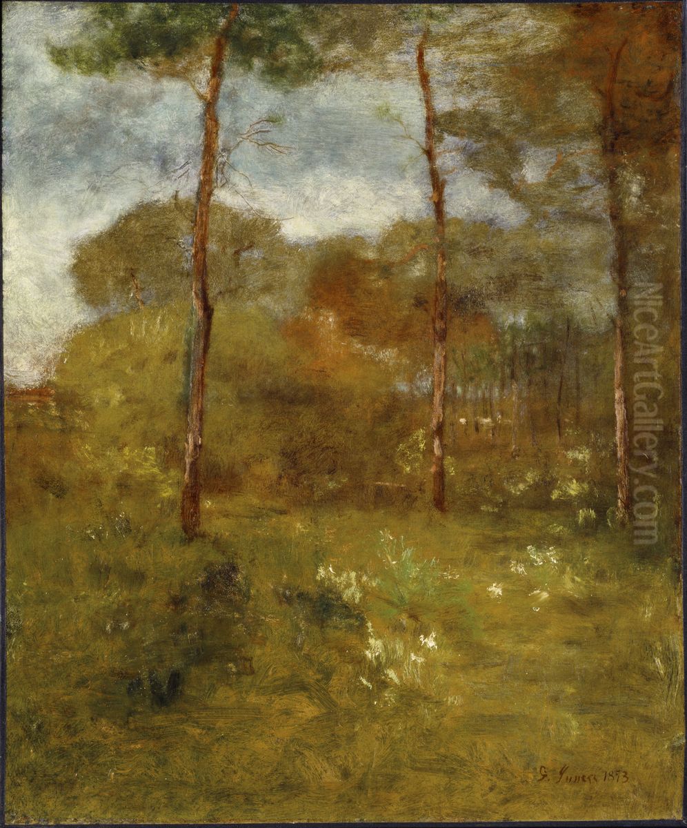 Orange Road, Tarpon Springs Oil Painting by George Inness