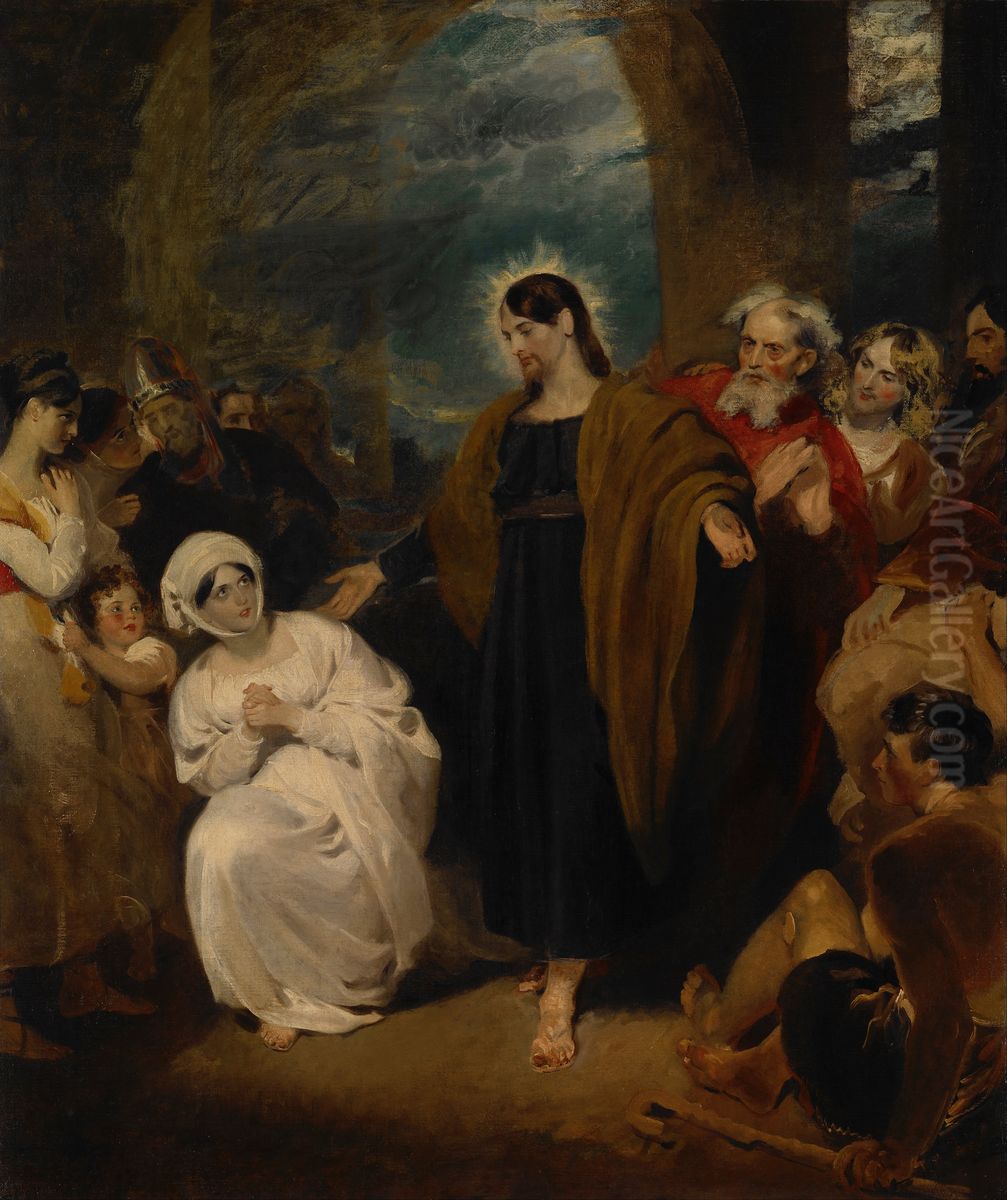The Virtue of Faith Oil Painting by George Henry Harlow