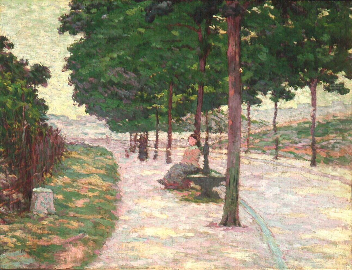 Landscape Oil Painting by Louis Abel-Truchet