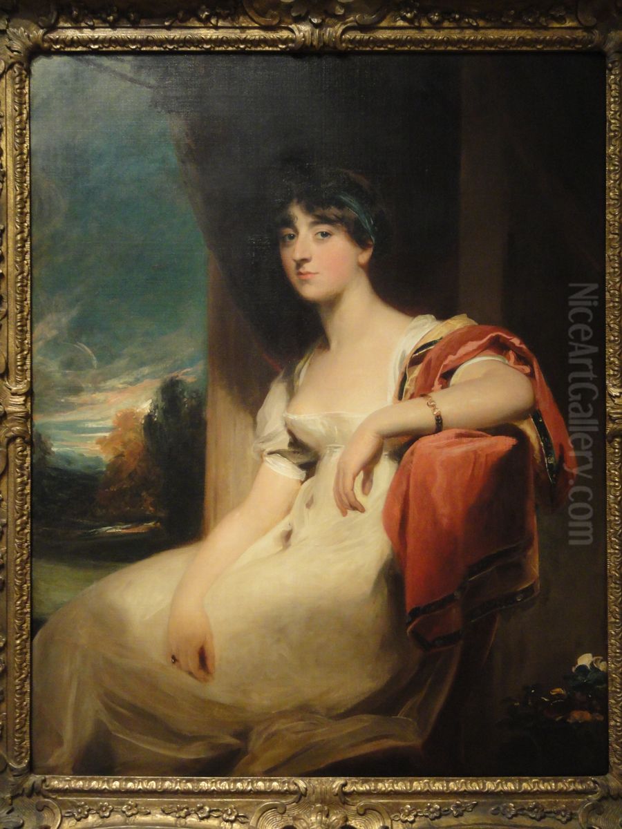 Miss Harriet Clements Oil Painting by Thomas Lawrence
