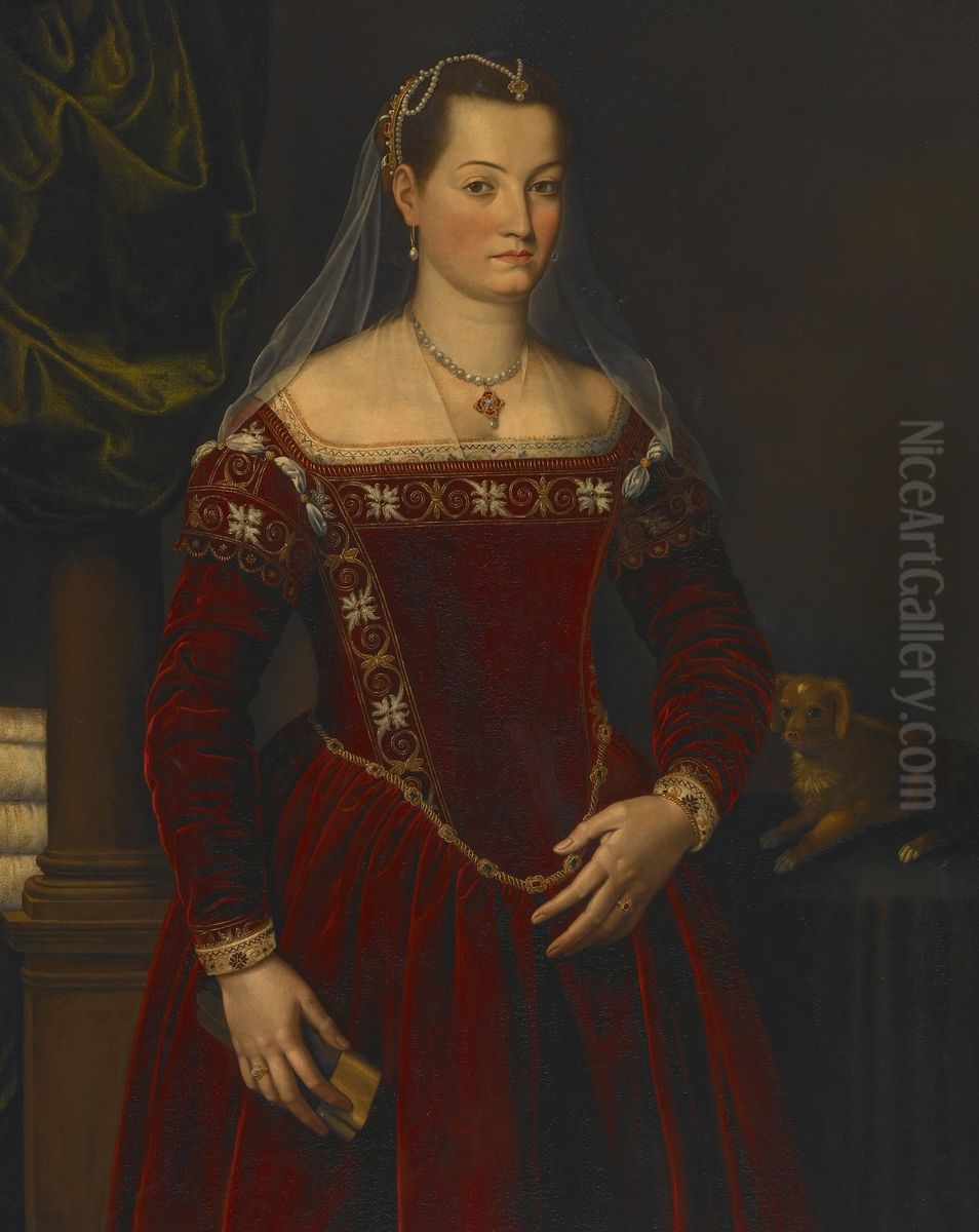 Portrait of a Lady Oil Painting by Bronzino