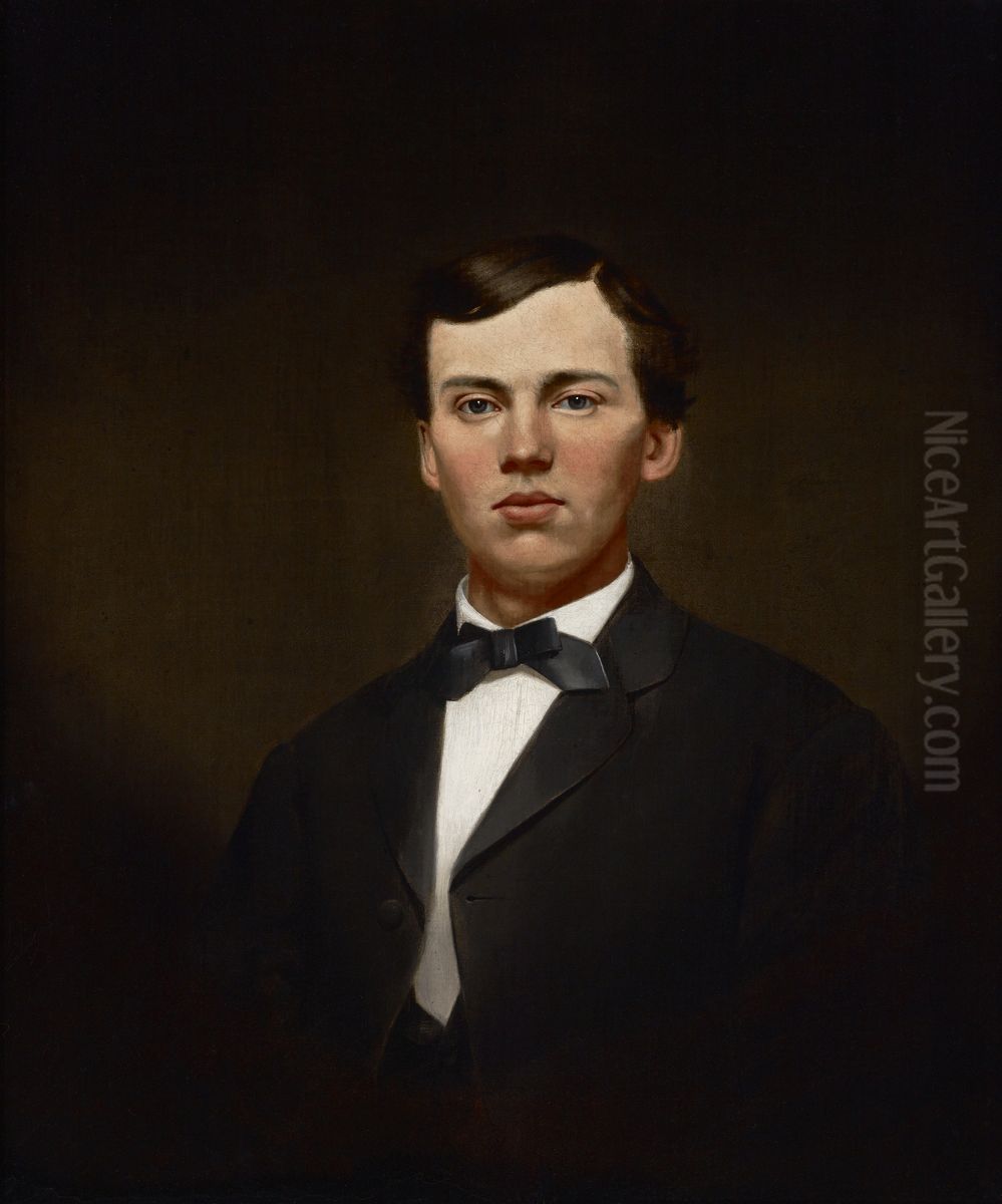 Portrait of William Gurley Munson Oil Painting by William Merritt Chase