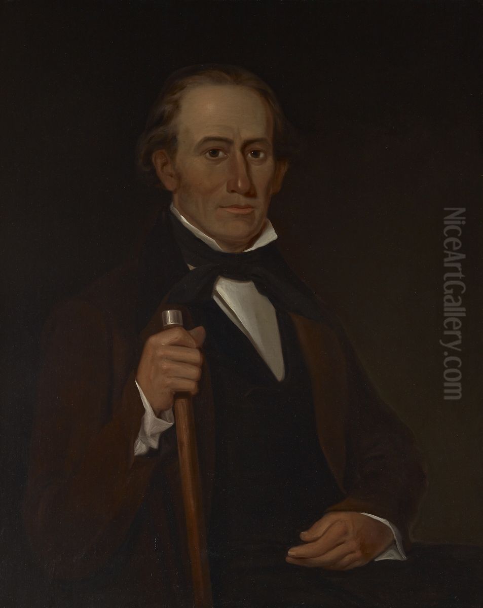 Portrait of Albert Cole Oil Painting by George Winter
