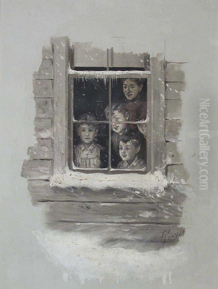 Illustration for James Whitcomb Riley's 