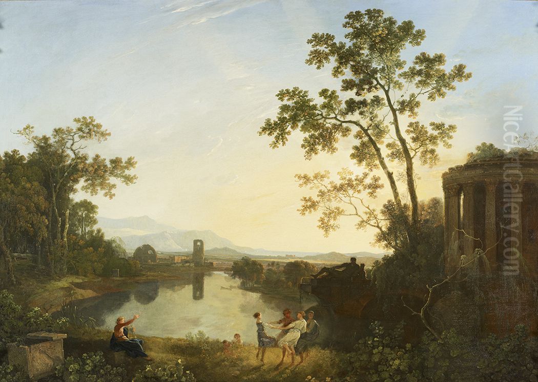 Apollo and the Seasons Oil Painting by Richard Wilson