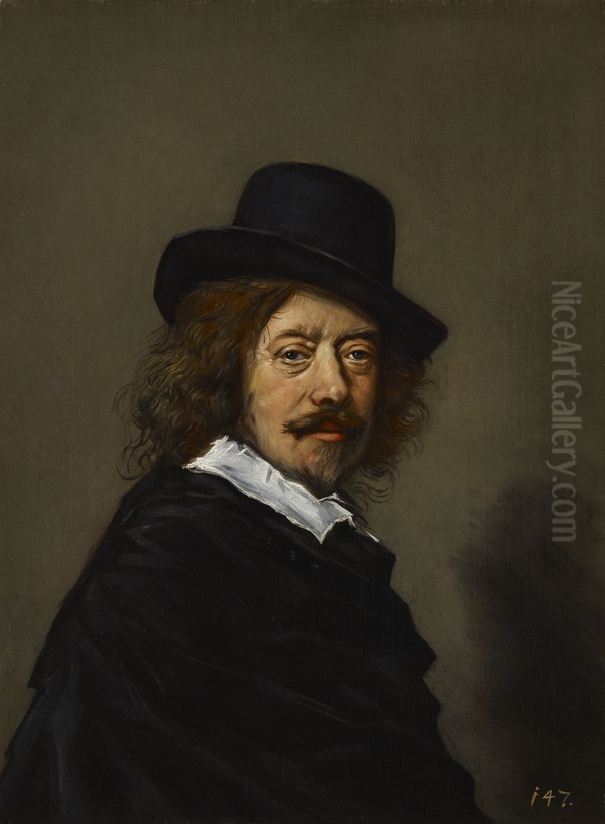 Copy of Self-portrait Oil Painting by Frans Hals Copy of Self-portrait Oil Painting by Frans Hals