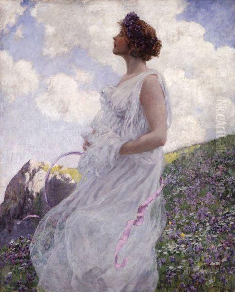 Calypso Oil Painting by George Hitchcock