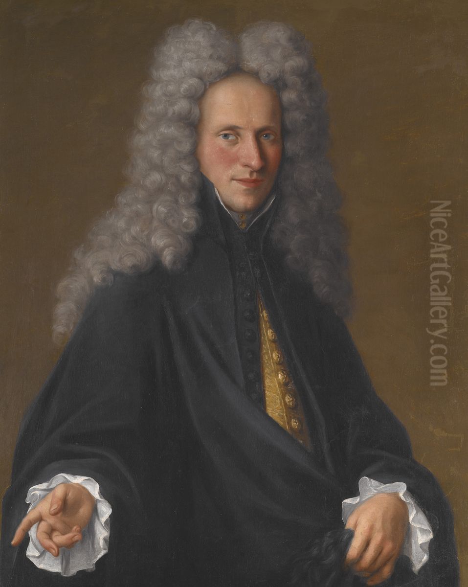 Portrait of an Unknown Nobleman Oil Painting by Pietro Longhi