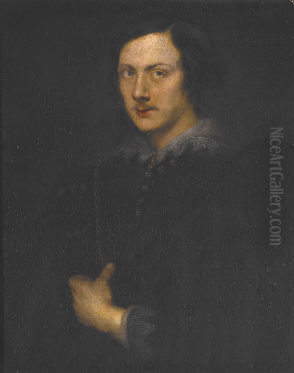 Portrait of a Genoese Nobleman Oil Painting by Sir Anthony Van Dyck