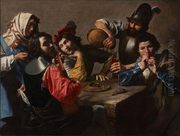 The Concert Oil Painting by Valentin De Boulogne