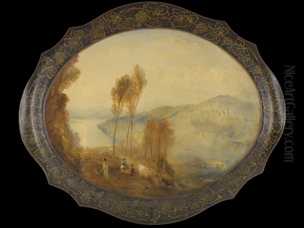 Abbotsford Oil Painting by J. M. W. Turner