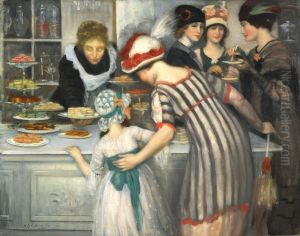 Dans la patisserie