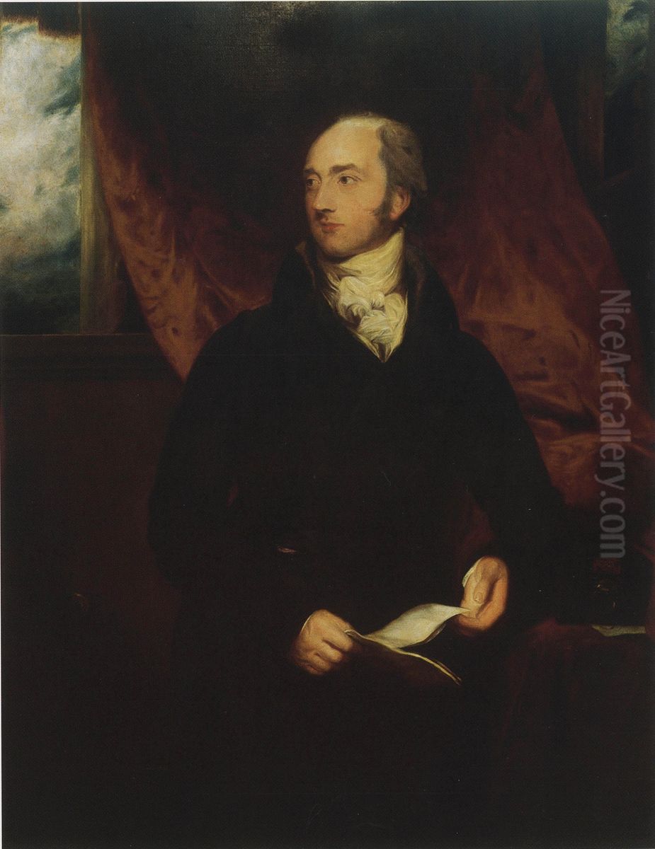 Retrato de George Canning Oil Painting by Thomas Lawrence