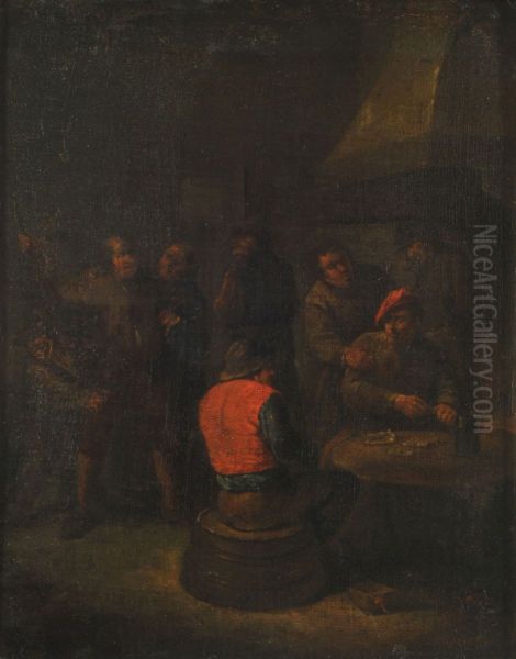 Rina en una taberna Oil Painting by Adriaen van Ostade