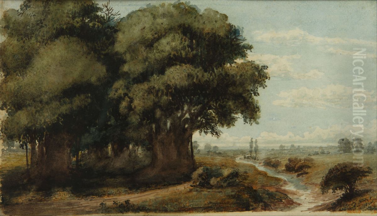 Caprocho (Olivos 13 Nov. 1858) Oil Painting by Prilidiano Pueyrredon