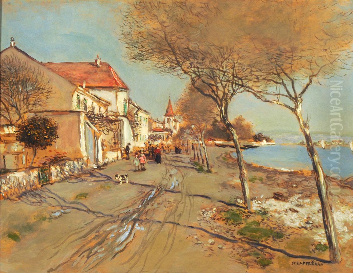 Paisaje Oil Painting by Jean-Francois Raffaelli