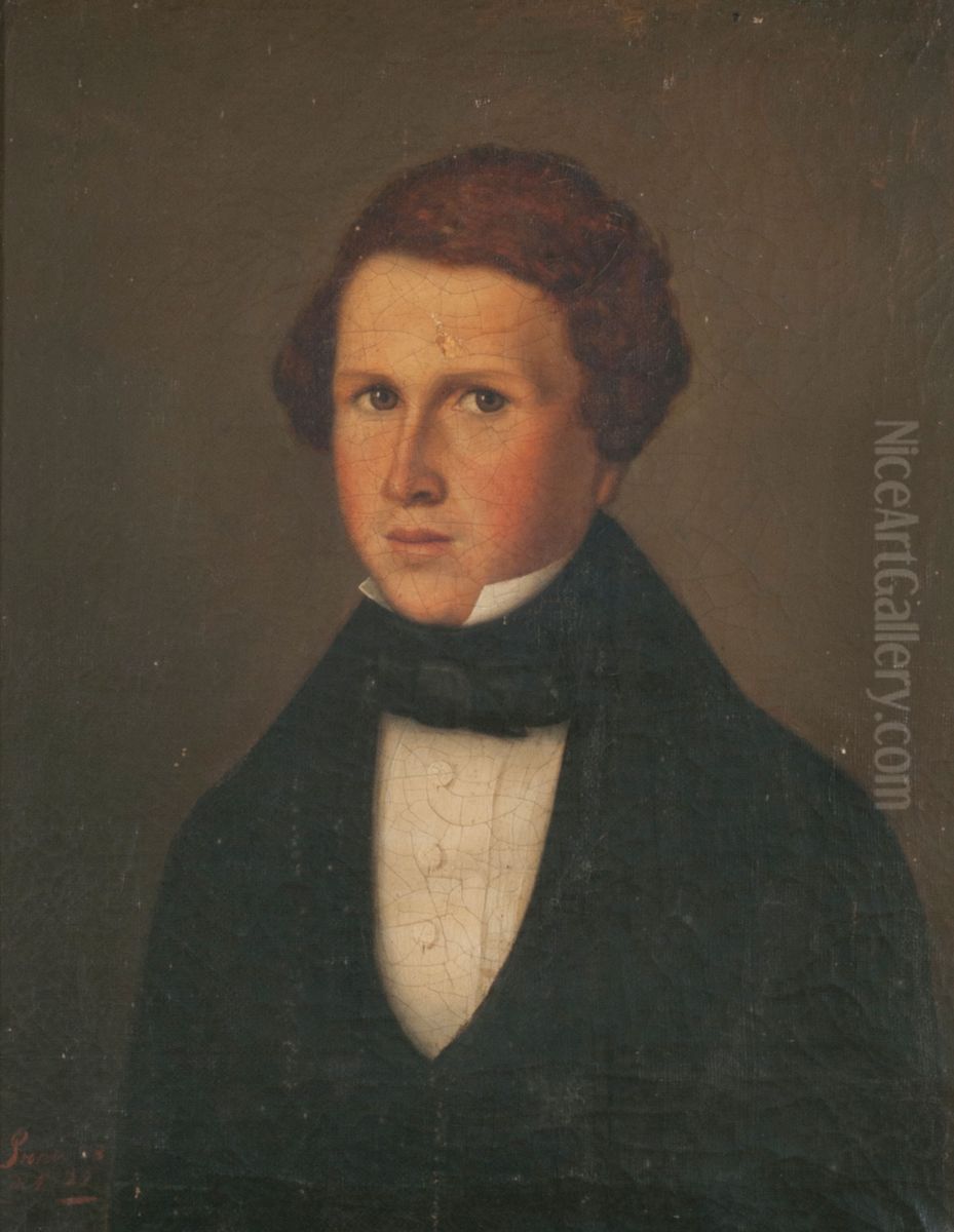 Retrato de Guillermo Rawson Oil Painting by Franklin Rawson