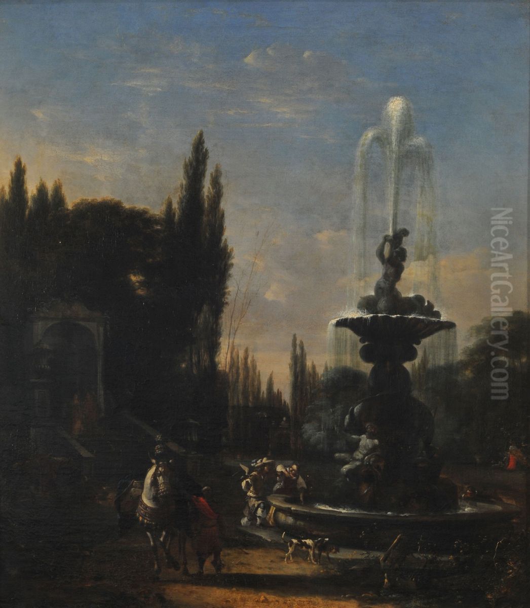 Hunting game Oil Painting by Willem Schellinks