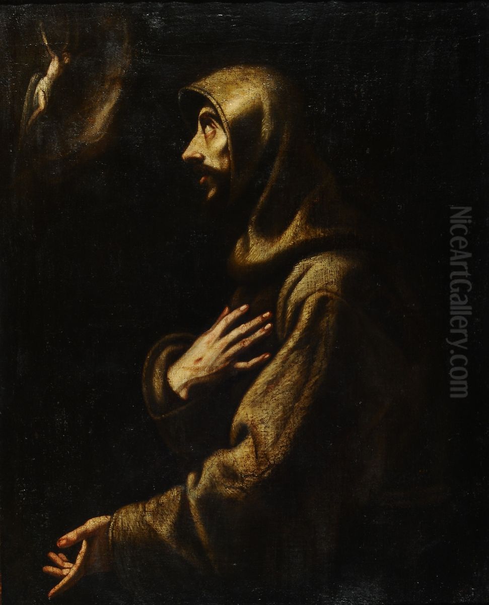 San Francisco in ecstasy Oil Painting by El Greco