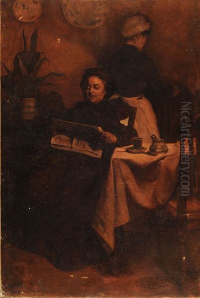 La Petite Rentiere Oil Painting by Eduardo Sivori
