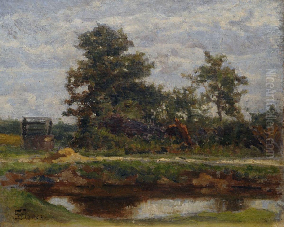 Landscape Oil Painting by Eduardo Sivori
