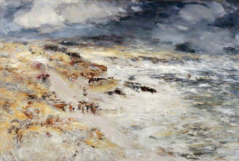 The Storm Oil Painting by William McTaggart