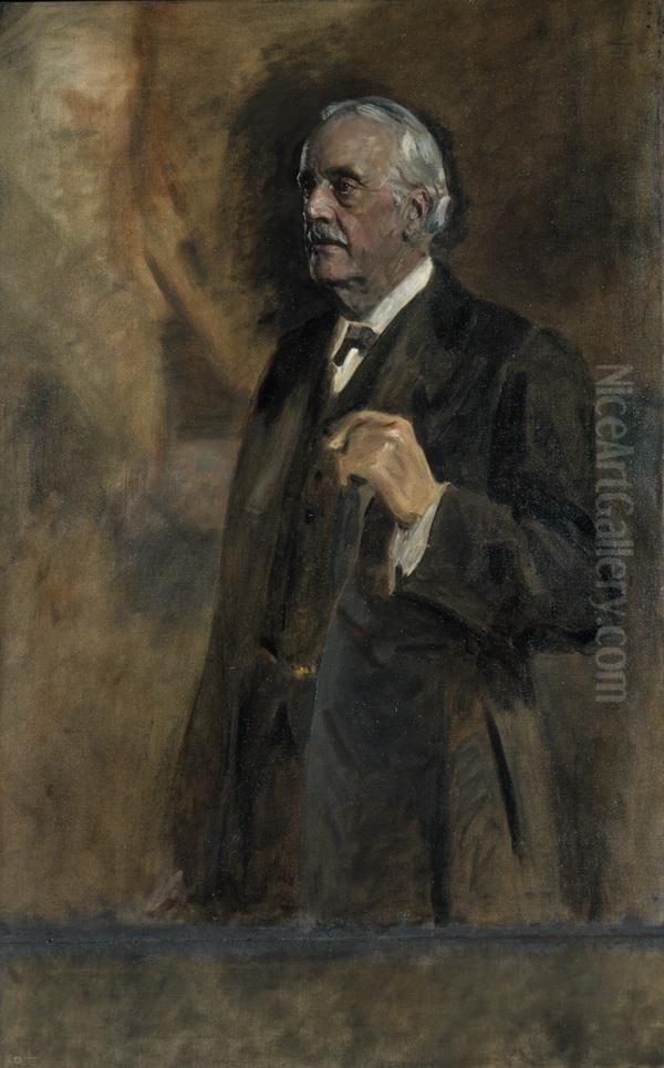 Arthur James Balfour, 1st Earl of Balfour, 1848 - 1930. Statesman Oil Painting by James Guthrie