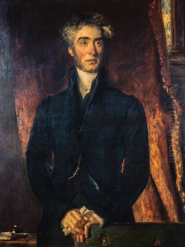 Duncan MacNeill, Lord Colonsay, 1793 - 1874. Judge Oil Painting by Thomas Duncan
