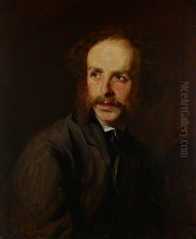 George Paul Chalmers, 1836 - 1878. Artist Oil Painting by John Pettie