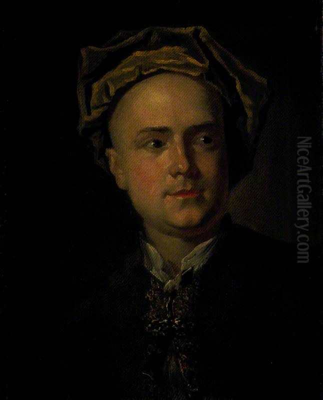 John Gay, 1685 - 1732. Poet and dramatist Oil Painting by William Aikman