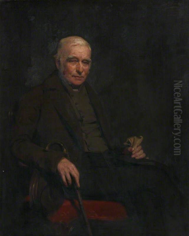 James Abercromby, 1st Baron Dunfermline, 1776 - 1858. Speaker of the House of Commons Oil Painting by John Watson Gordon