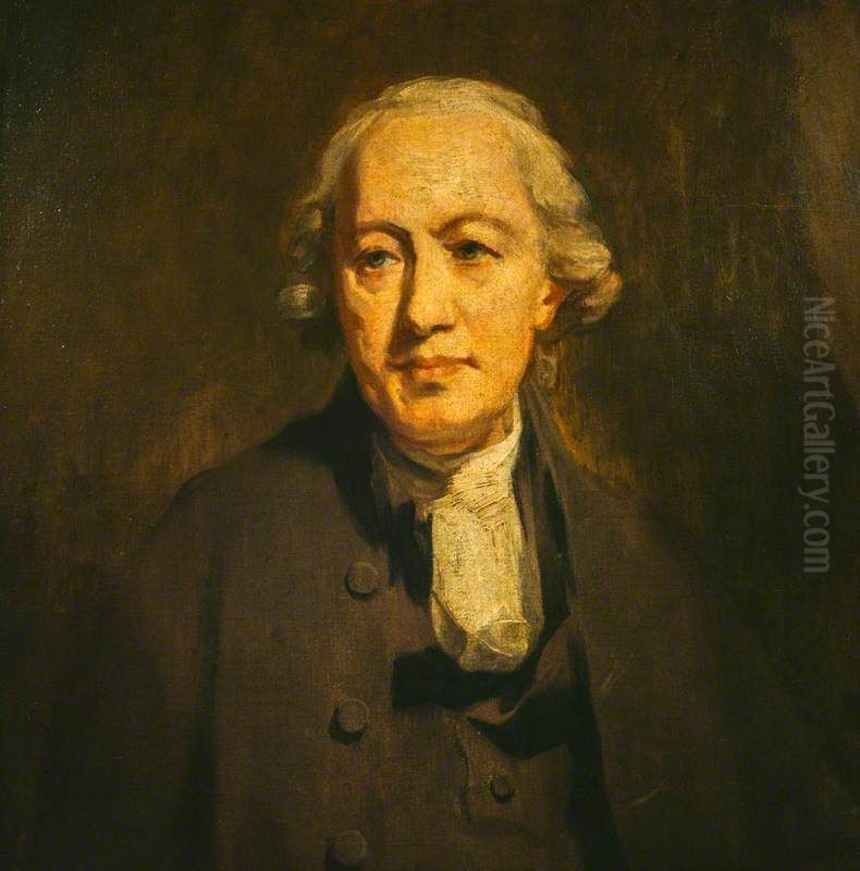 Rev. John Home, 1722 - 1808. Historian and author of Douglas Oil Painting by Henry Raeburn